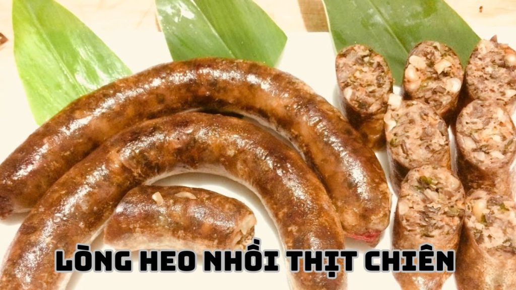 ẩm thực long nhồi thịt chiên