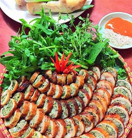 lòng non nhồi thịt